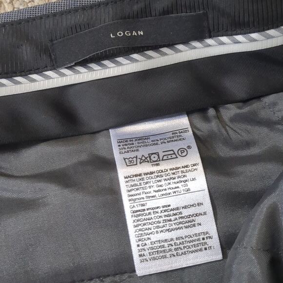 Banana Republic Women's Logan Fit Gray Dress Pants size 10 short - Picture 7 of 8